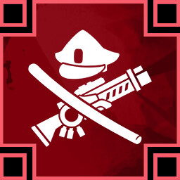 Official Steam achievement icon for "Bring a Staff to a Gunfight" in Akatori.