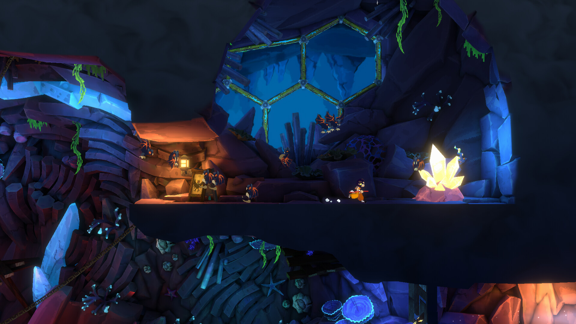 Official Akatori Steam store screenshot (image 3 of 11) showing in-game environment and combat.