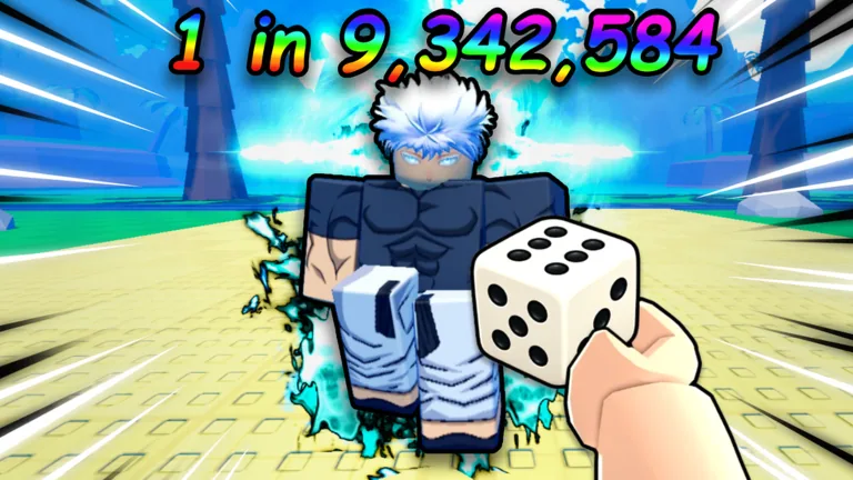 Official Anime Dice experience screenshot of the play space