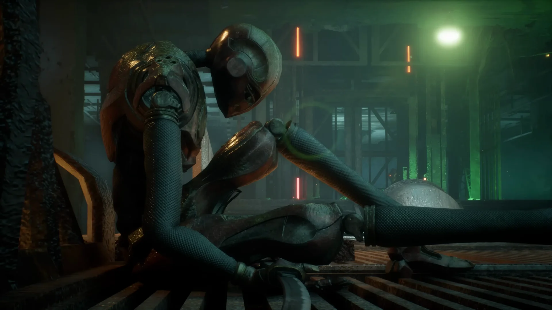 Official trailer frame showing the overgrown, ruined-world visual language.