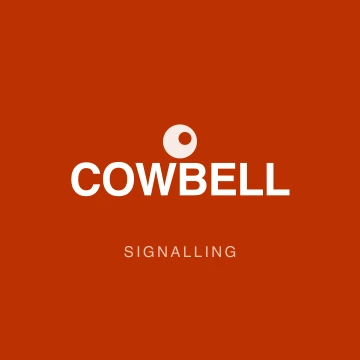 Big Walk cowbell — signalling