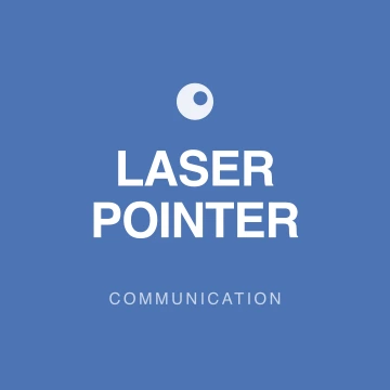 Big Walk laserpointer — communication