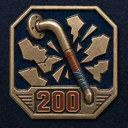 Official Steam achievement icon for Honorary vandal in Breathedge 2.