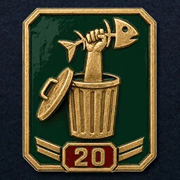 Official Steam achievement icon for Bum rival in Breathedge 2.