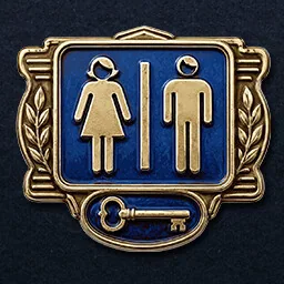 Official Steam achievement icon for Weird toilet in Breathedge 2.