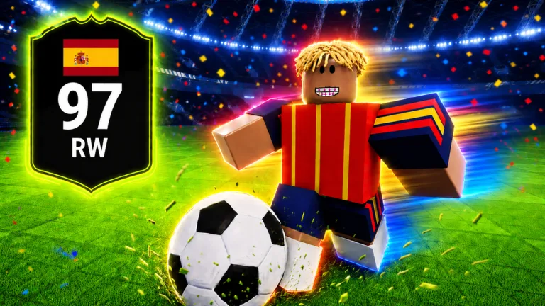 Build A Soccer Squad pack roll and player reveal interface