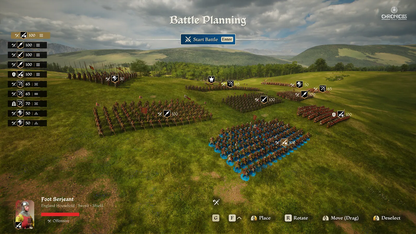 Steam screenshot of a faction host
