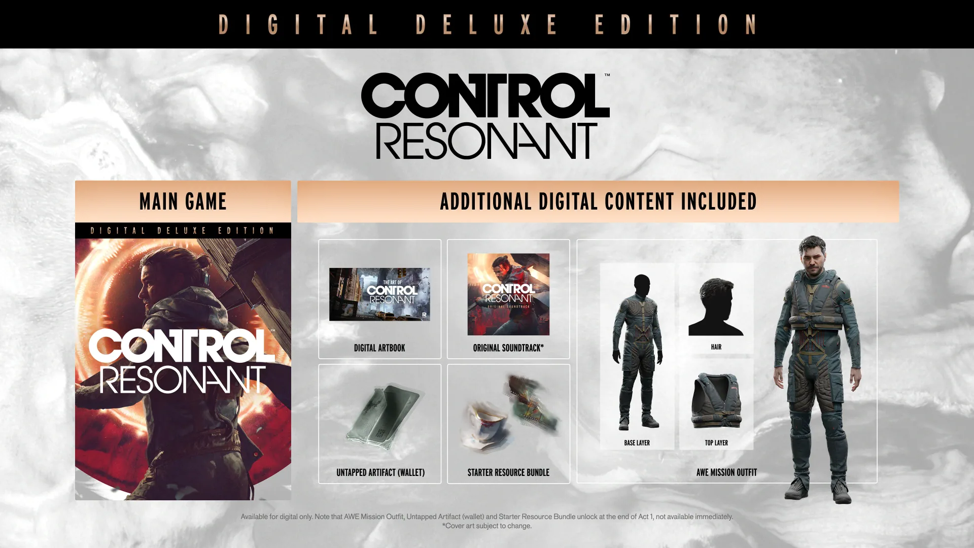 CONTROL Resonant Digital Deluxe Edition graphic