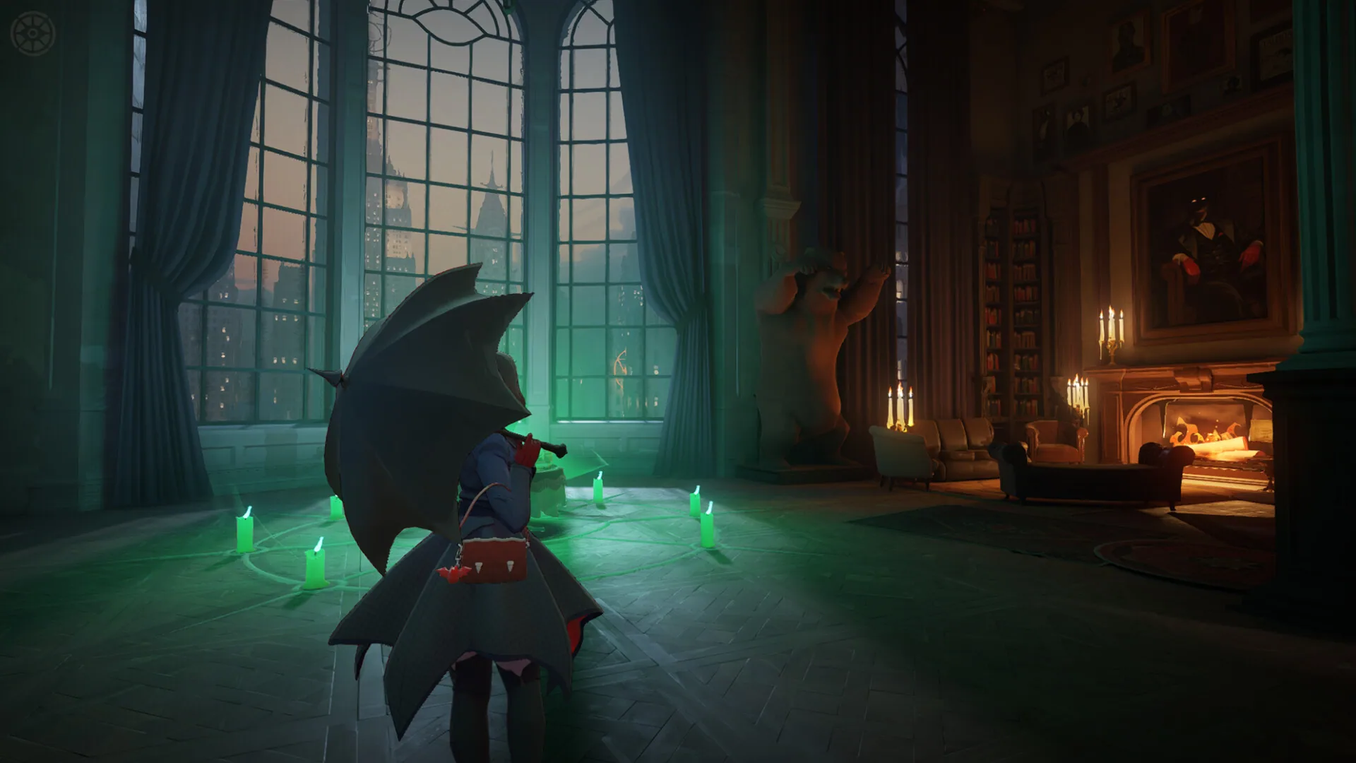 Deadlock candlelit gothic interior