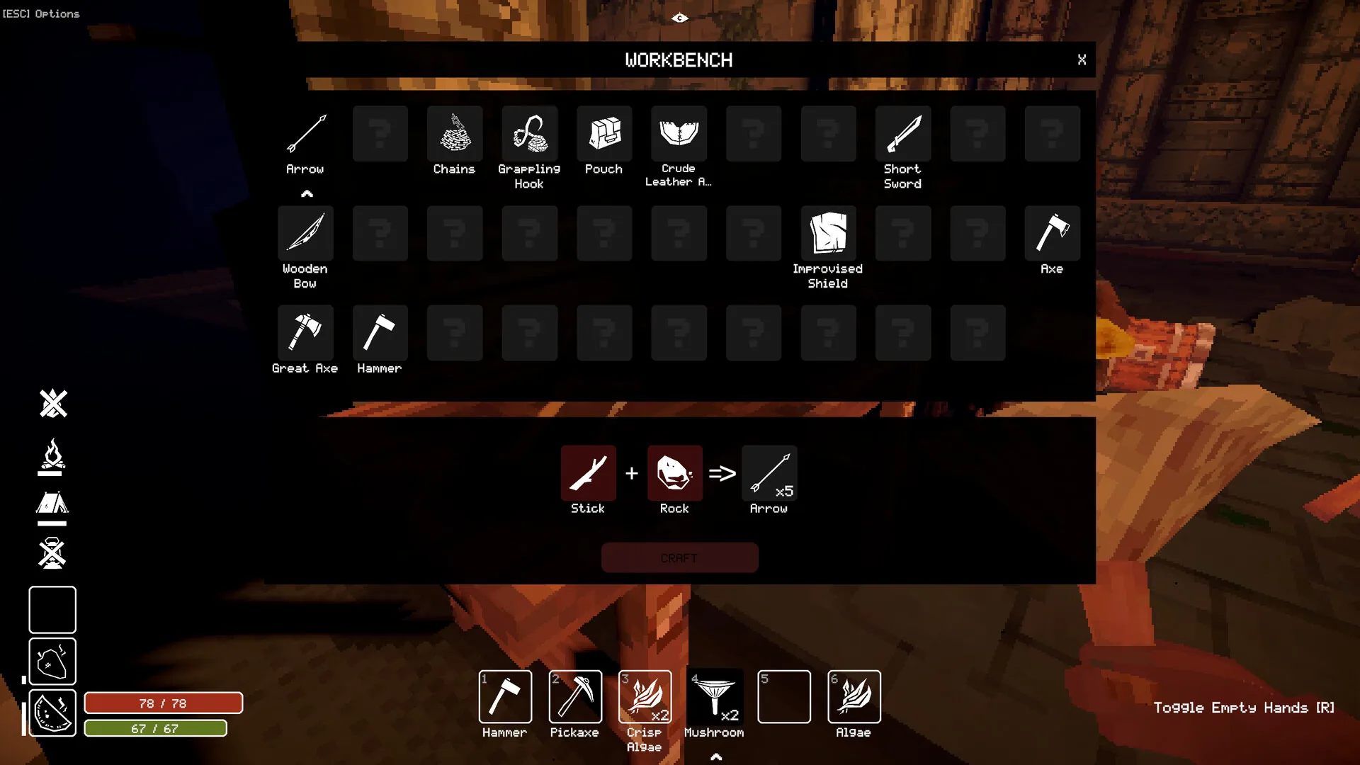Demo scene in Deep Dish Dungeon