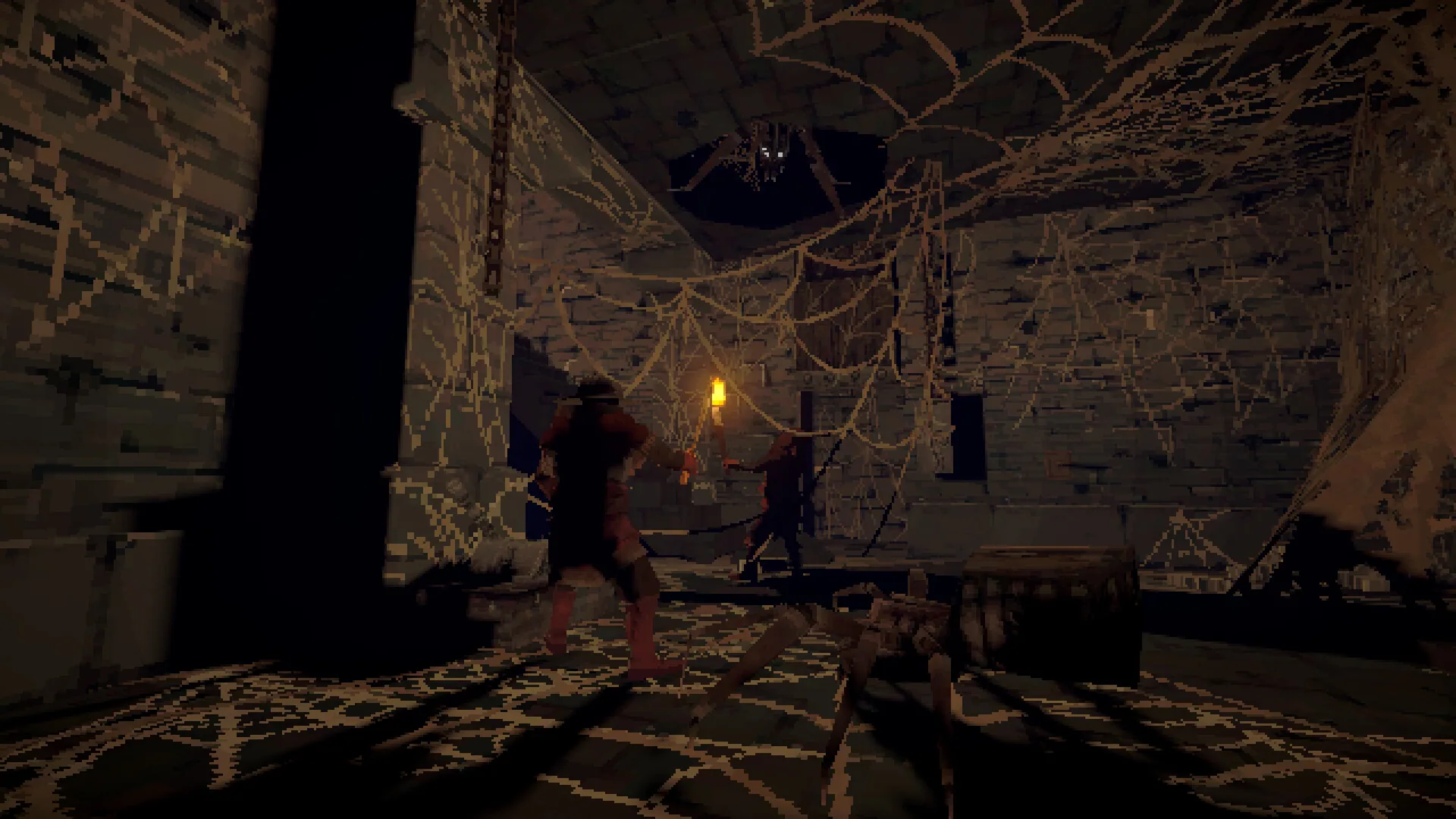 Item shelf in Deep Dish Dungeon