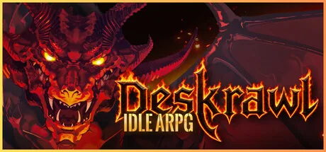 Deskrawl: Idle ARPG Steam header key art