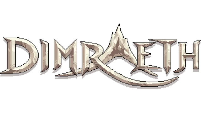 Official Dimraeth stone-cut wordmark on black.