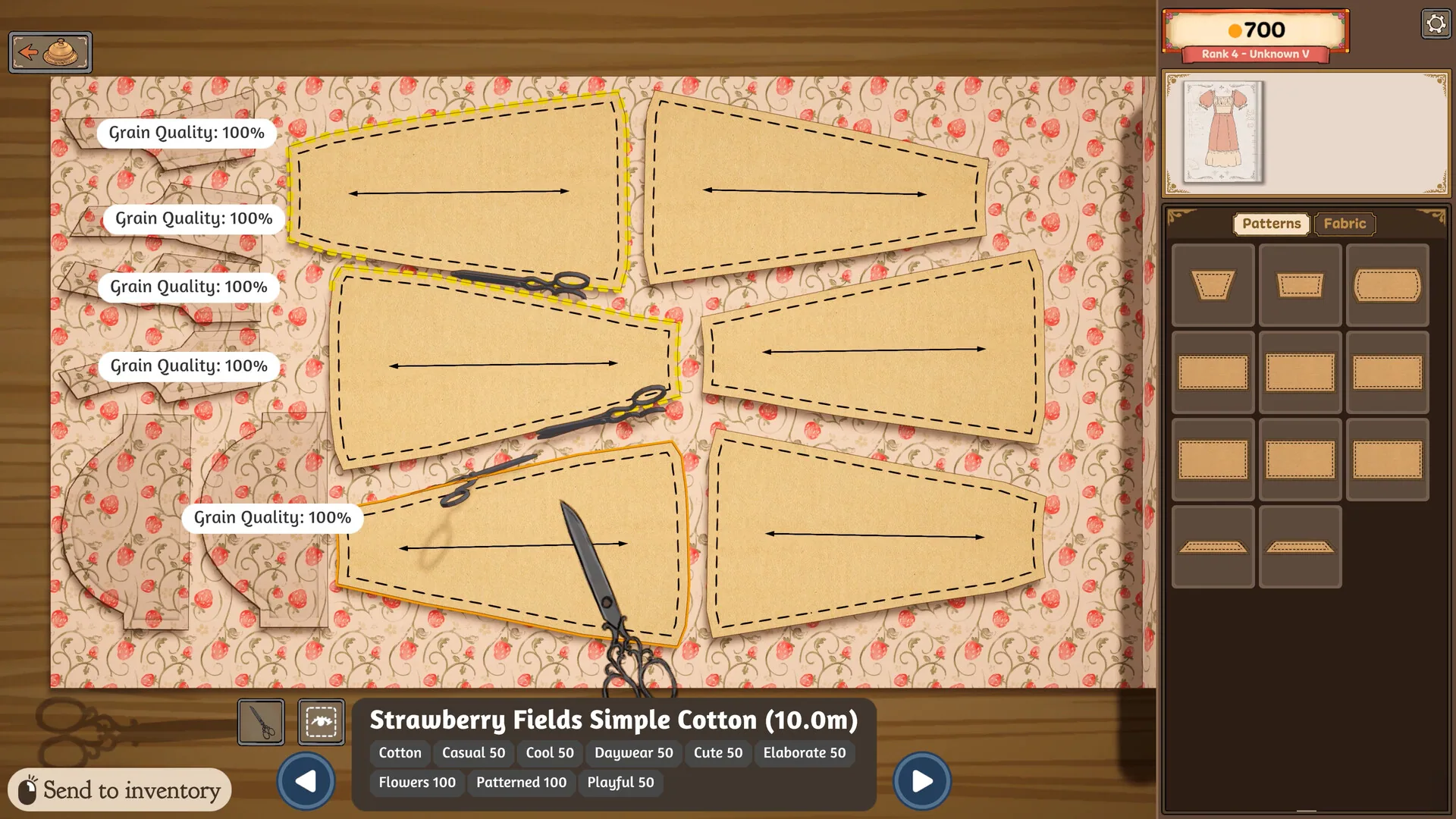 Dressmaker workshop screenshot 5