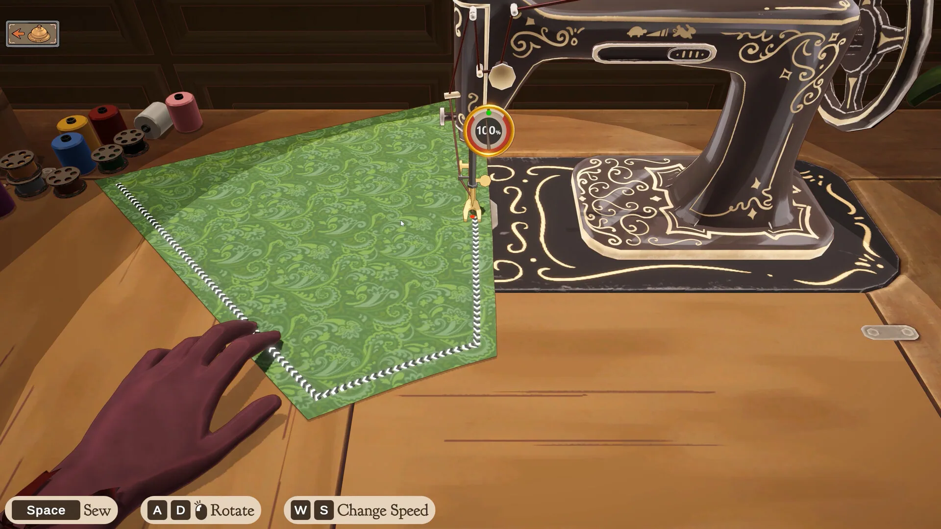 Dressmaker shop screenshot