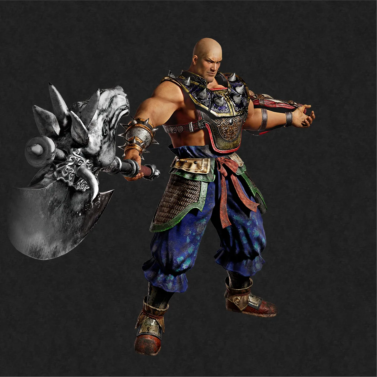 Official remaster portrait of Dian Wei