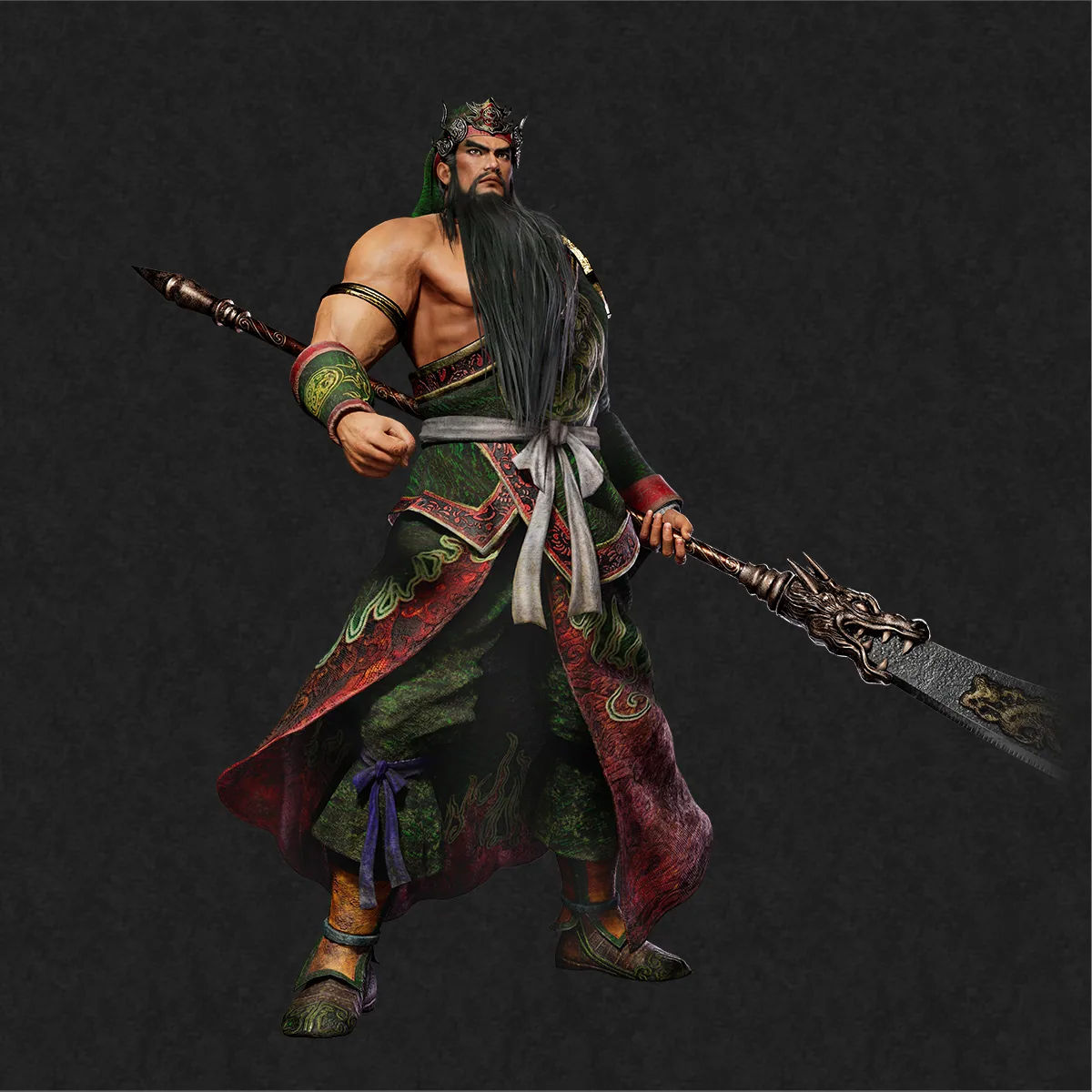 Official remaster portrait of Guan Yu