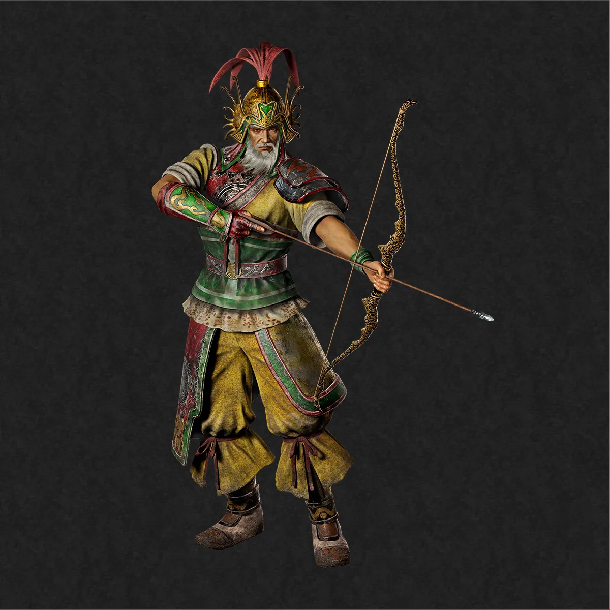 Official remaster portrait of Huang Zhong