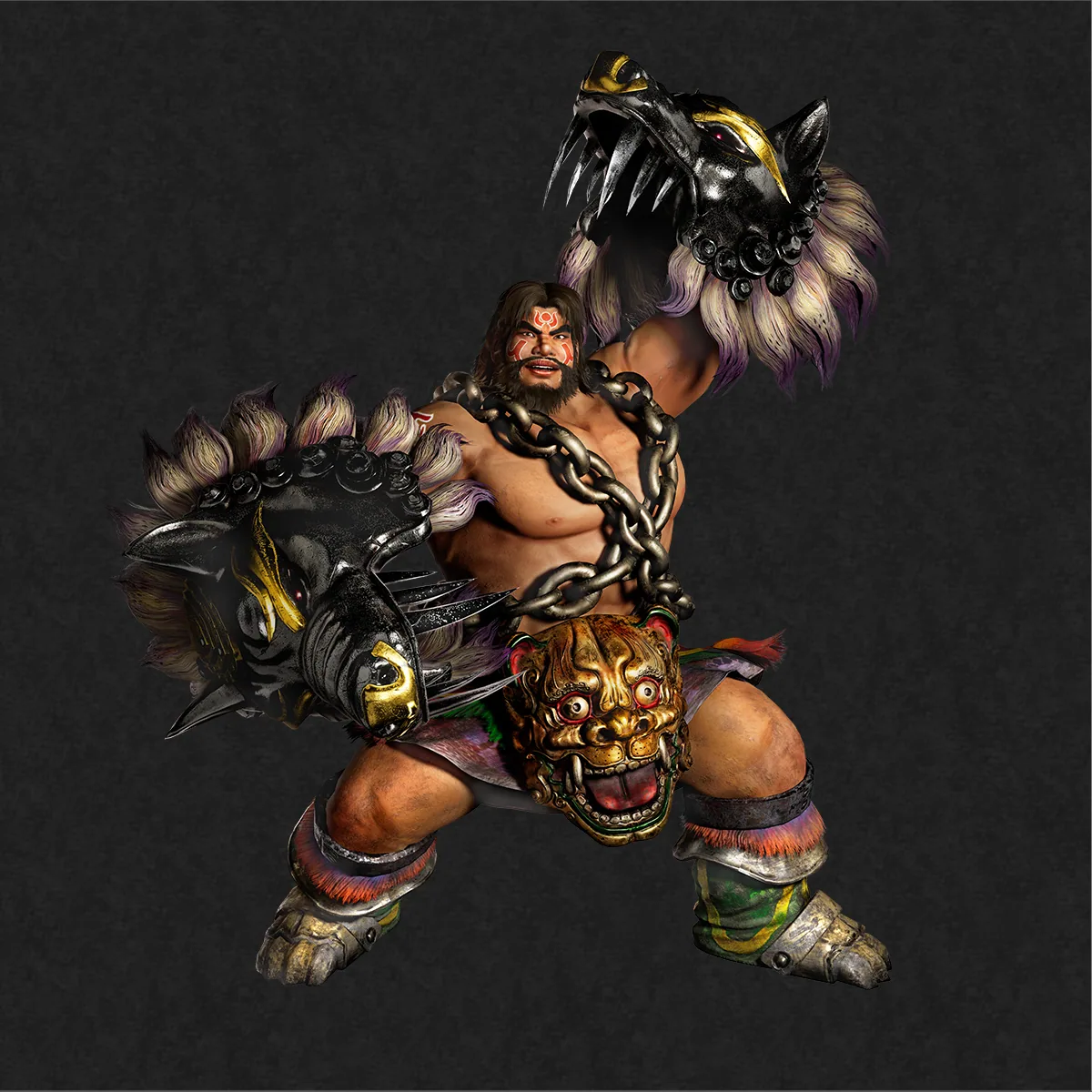 Official remaster portrait of Meng Huo