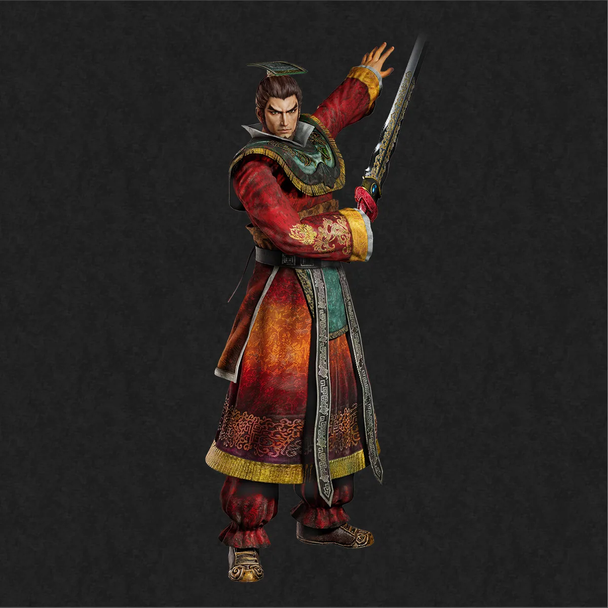 Official remaster portrait of Sun Quan