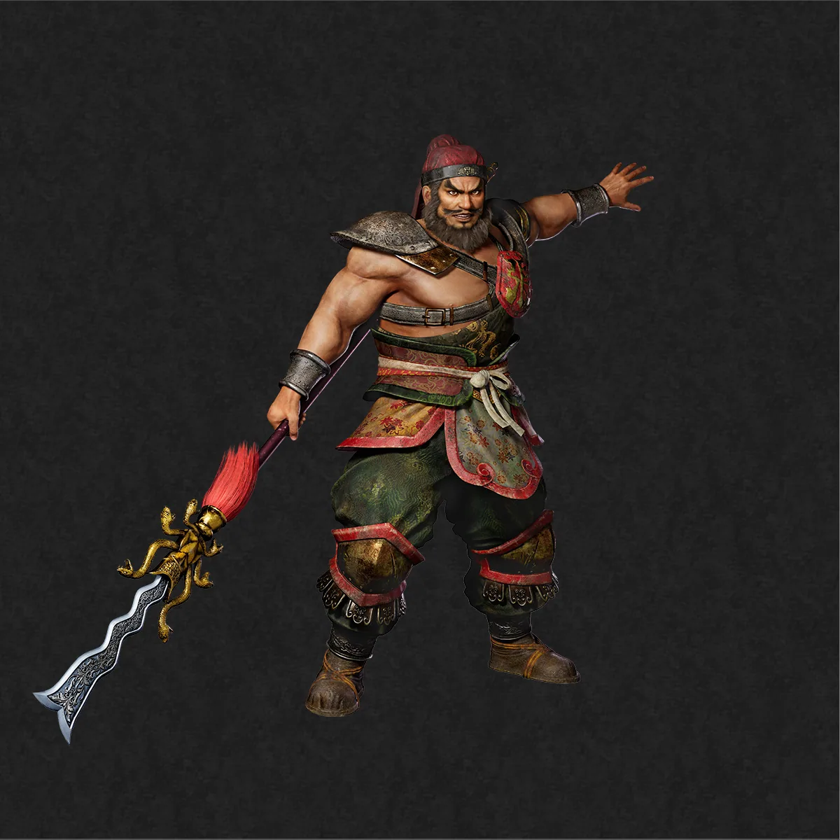 Official remaster portrait of Zhang Fei