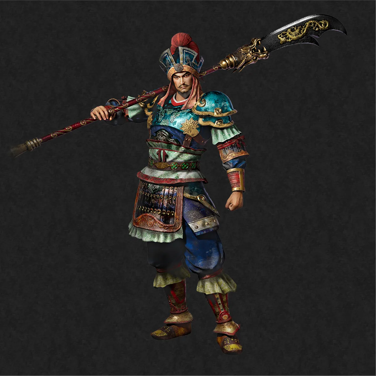 Official remaster portrait of Zhang Liao