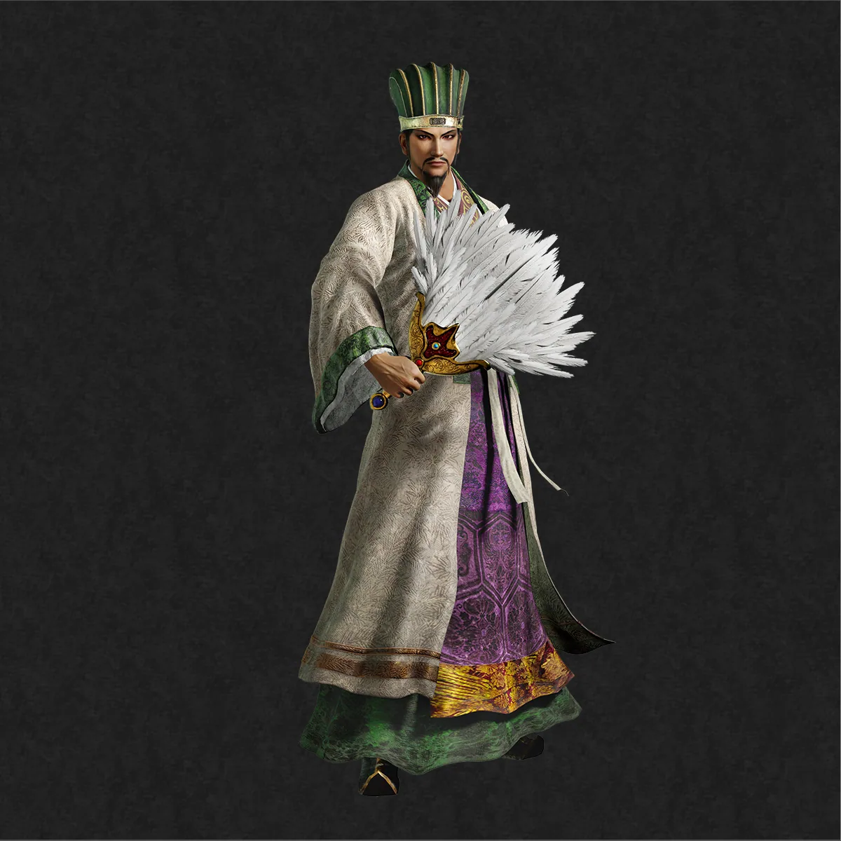 Official remaster portrait of Zhuge Liang