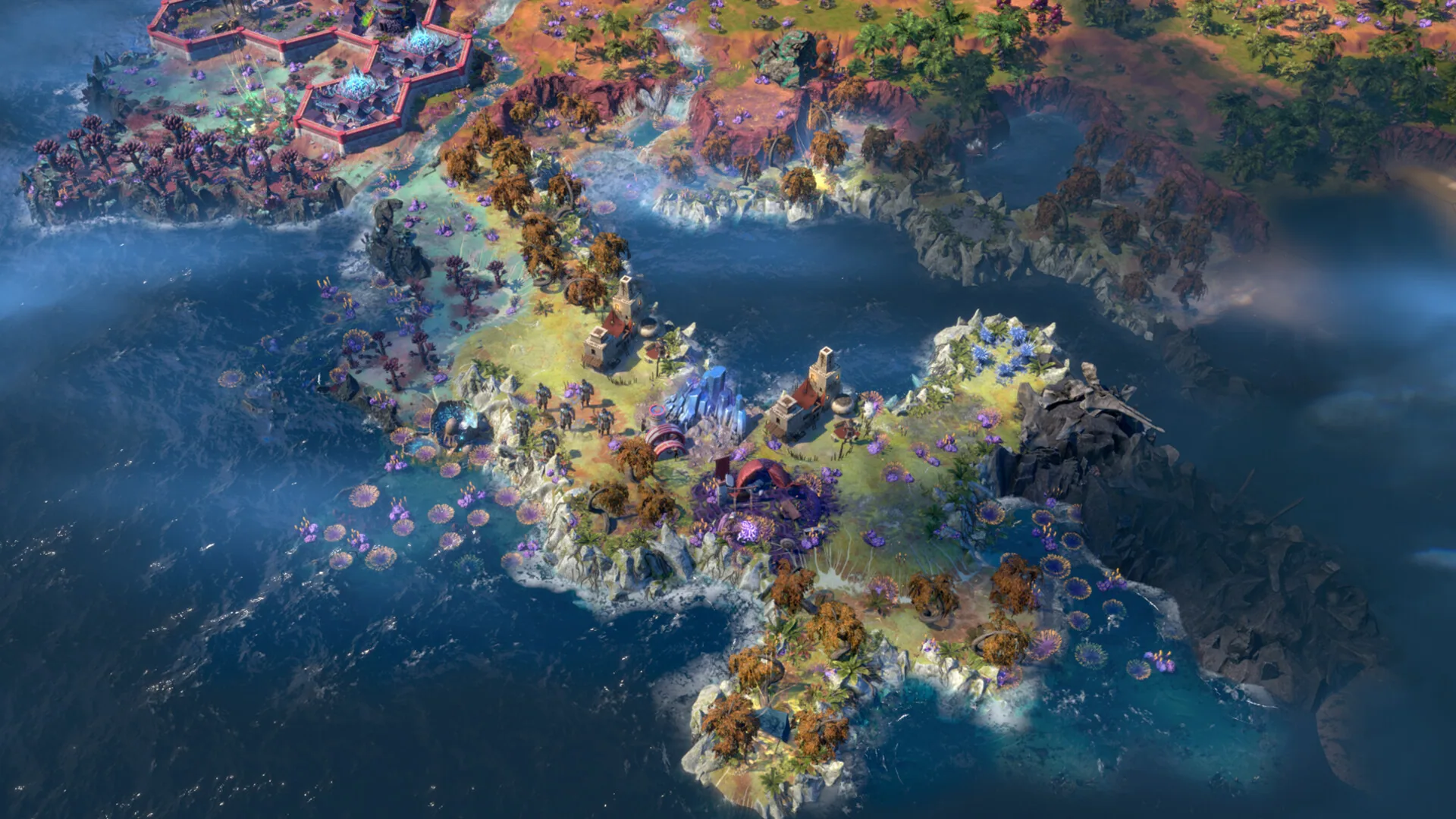 Official screenshot of Saiadha terrain after a Tidefall.