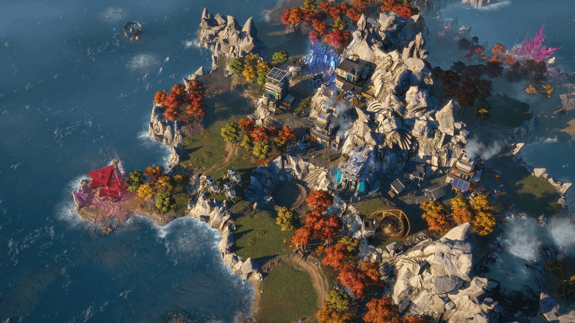 Official screenshot of a tactical battle on Saiadha.