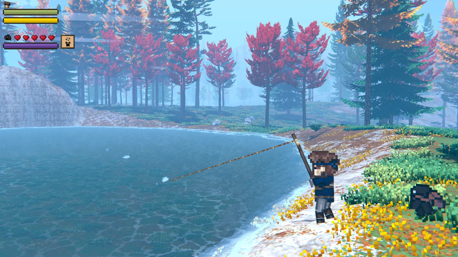 Official fishing still from stonelabgames.com.