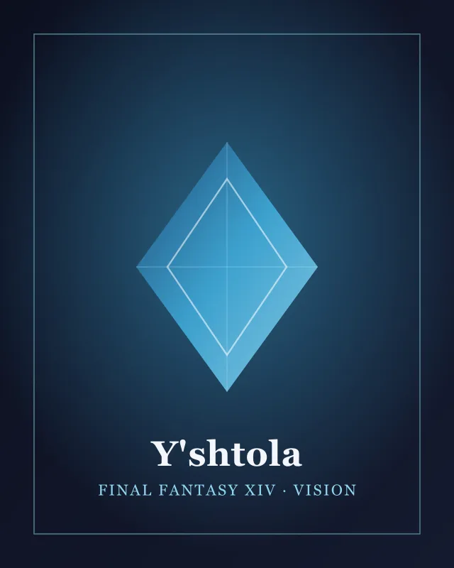 Y'shtola — Final Fantasy XIV · Vision