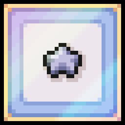 Steam achievement icon for “Silver Star Rank”.