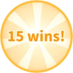 Find and Mark! badge 15wins