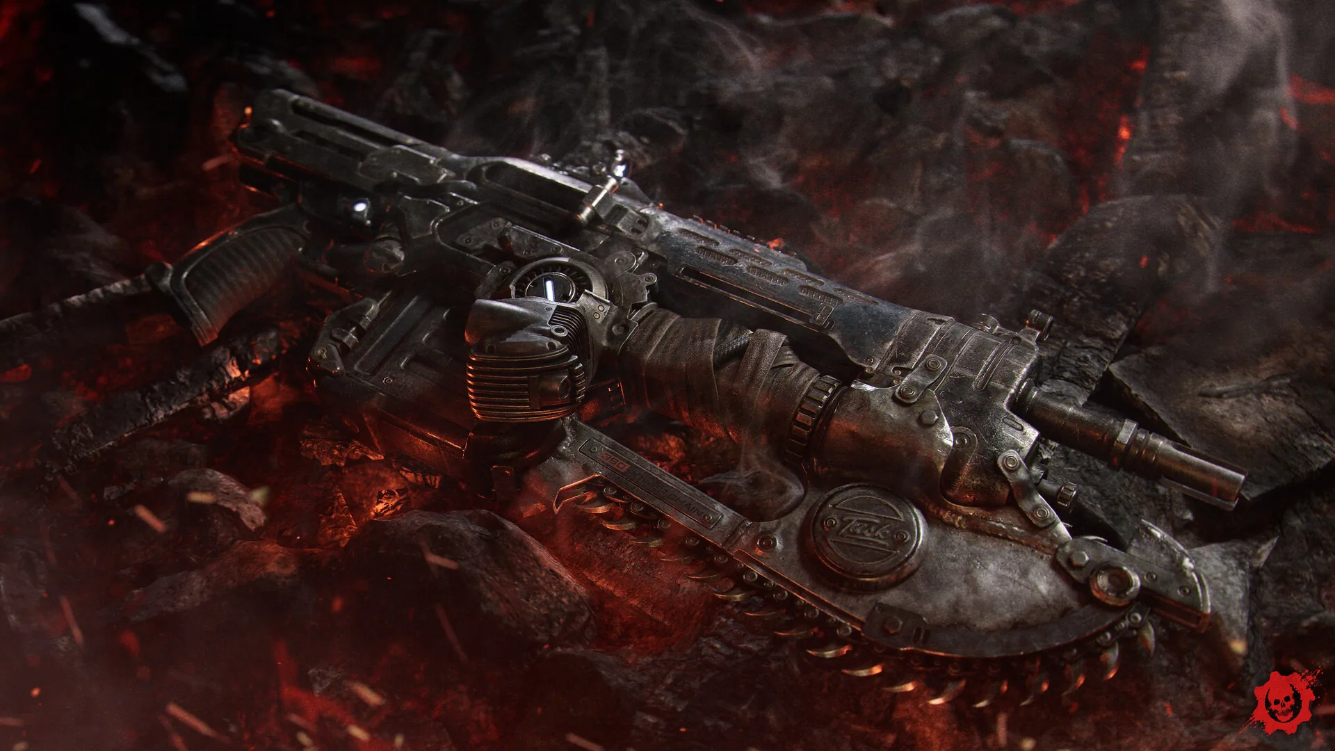 Steam store frame of the launch key art.