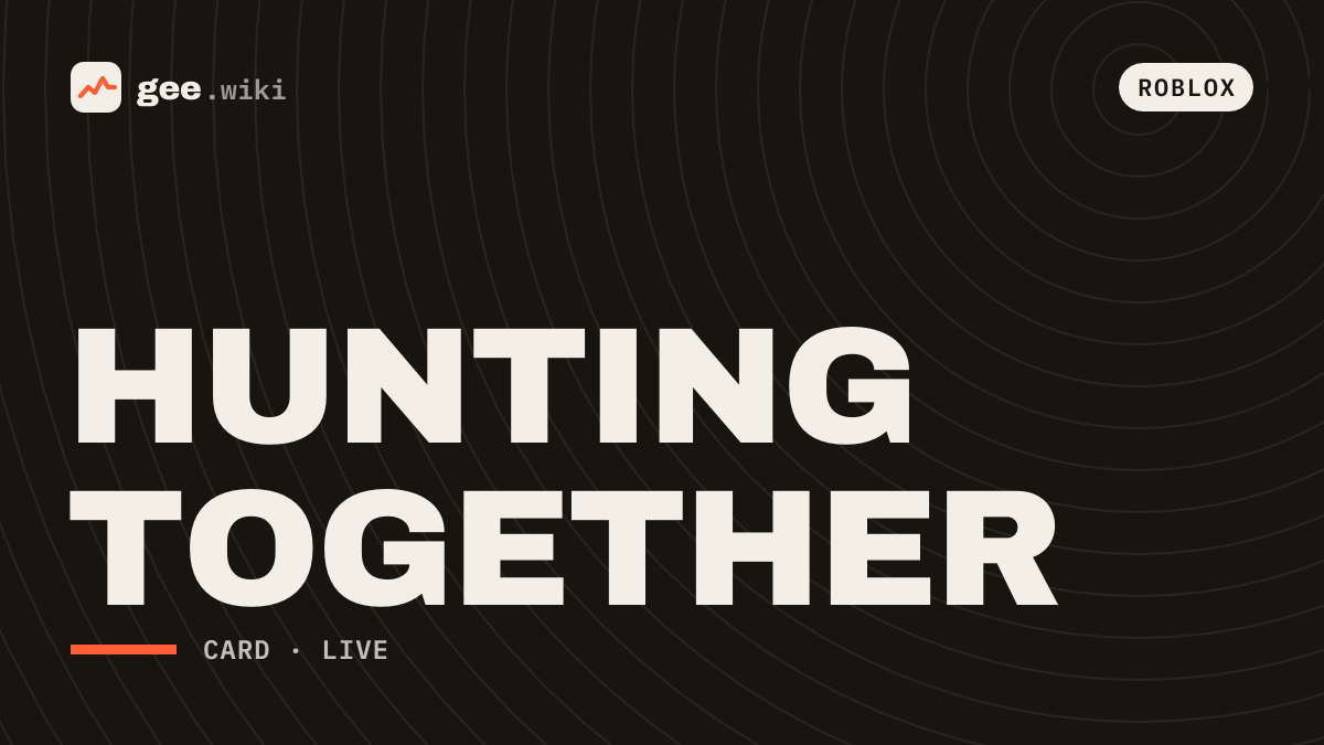 Hunting Together cover art