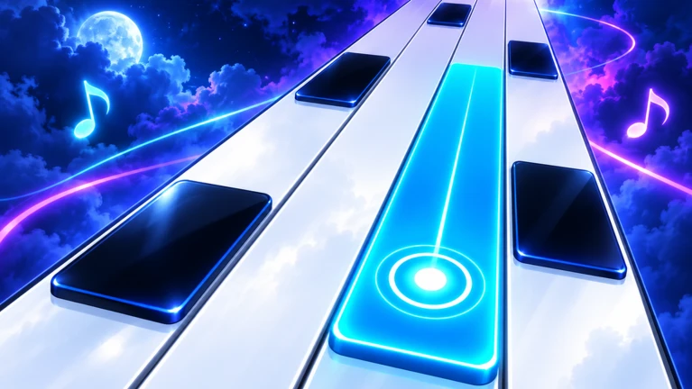 Piano Rhythm Tiles screenshot 1