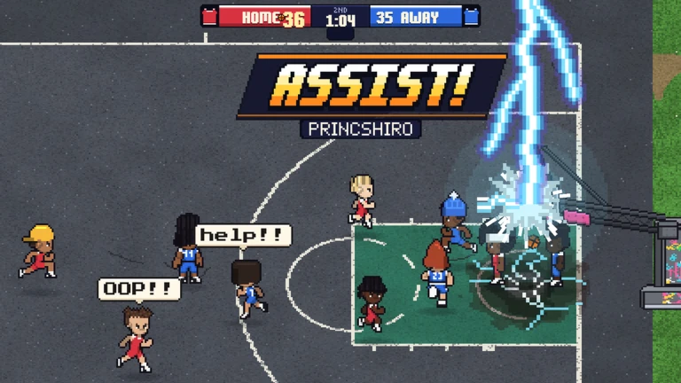 Pixel Basketball cover art