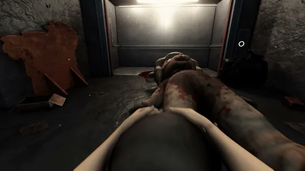 Gameplay Trailer, a first-person view in a lit room