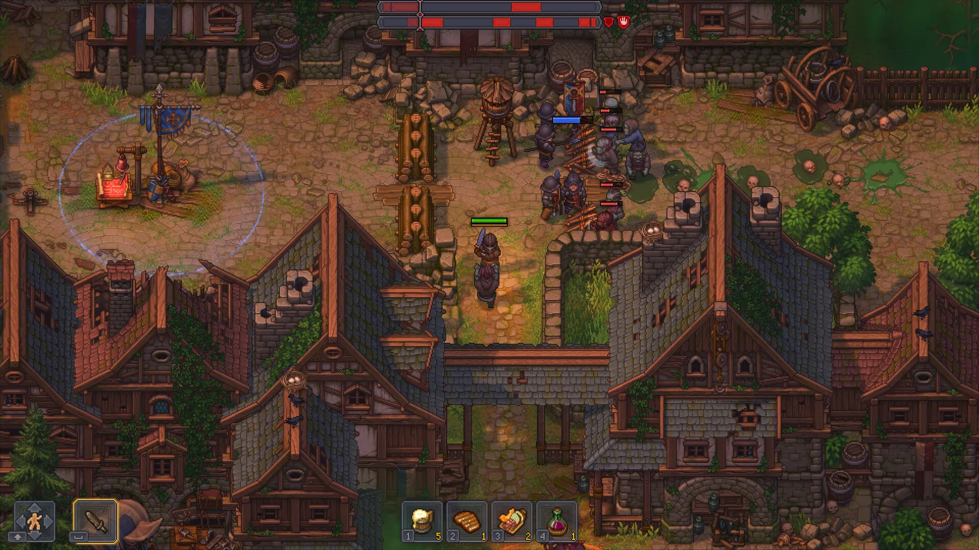 Graveyard Keeper 2 cemetery and fortification edge