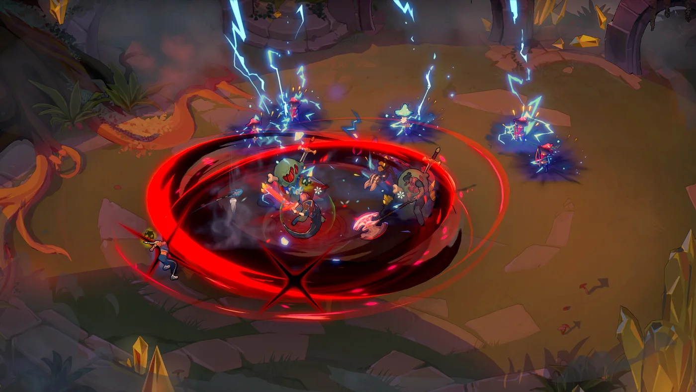 Guildrun item loadout on a hero