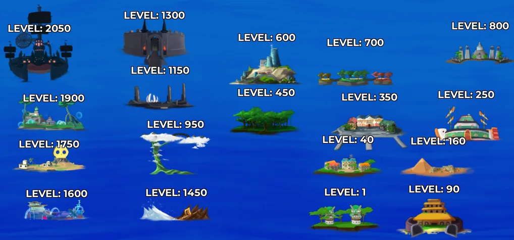 Official Trello Sea 1 map image