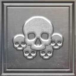 Steam achievement icon for the "Bloodthirsty" achievement in Hell Let Loose: Vietnam.