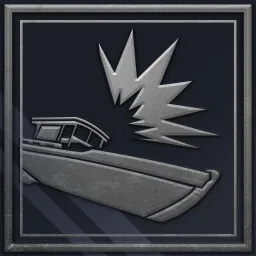 Steam achievement icon for the "Gonna Need Another Boat" achievement in Hell Let Loose: Vietnam.