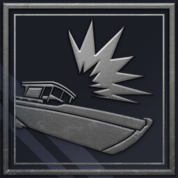 Steam achievement icon for the "Gonna Need Another Boat" achievement in Hell Let Loose: Vietnam.