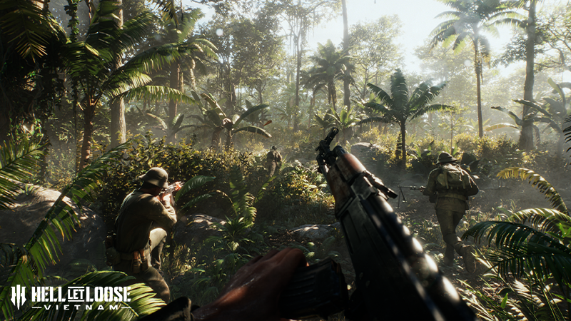 Official Steam News image for Hell Let Loose: Vietnam's June Community Update announcement.
