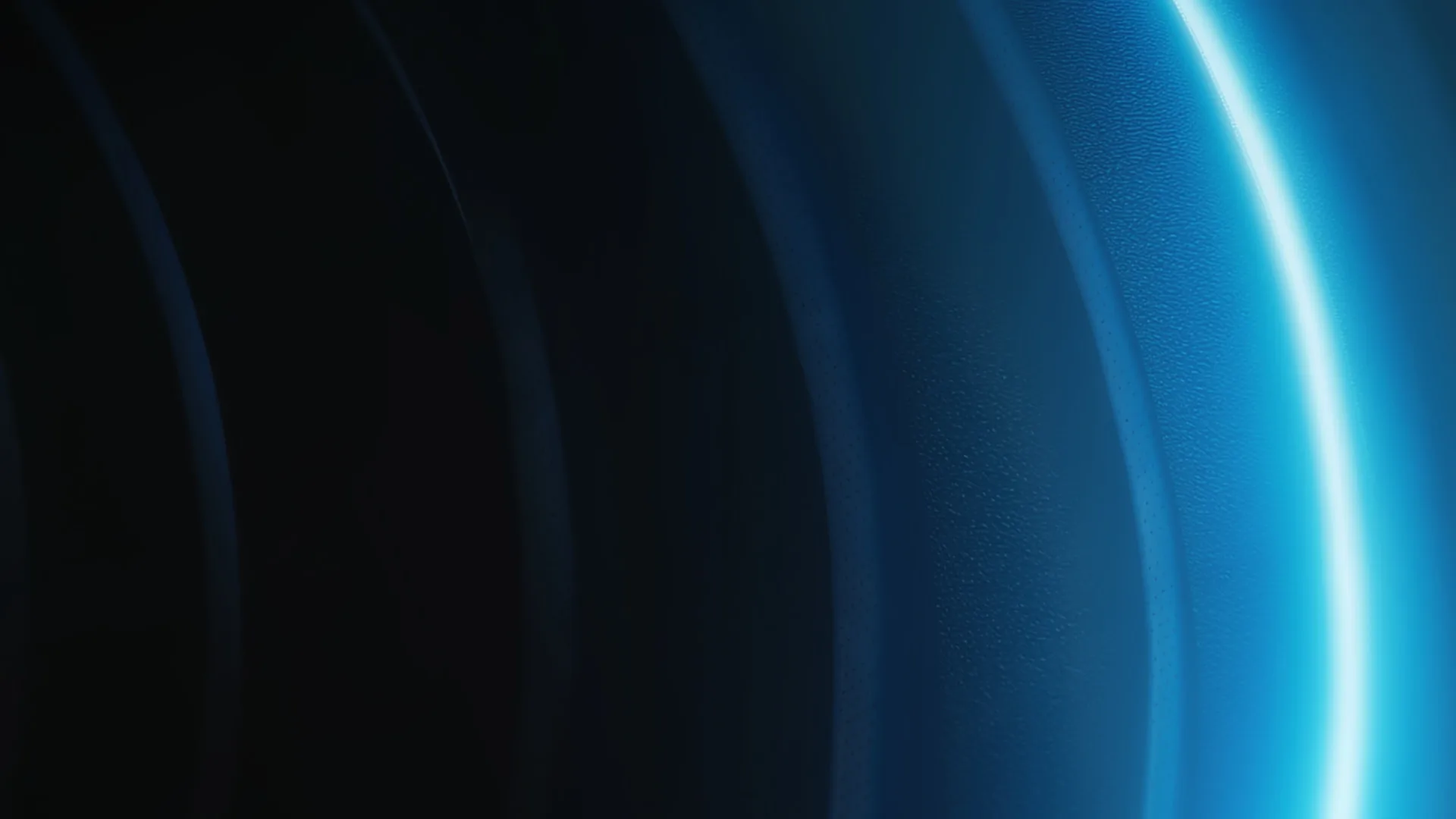 Abstract ice-blue arcs — EA SPORTS NHL 27 hero backdrop