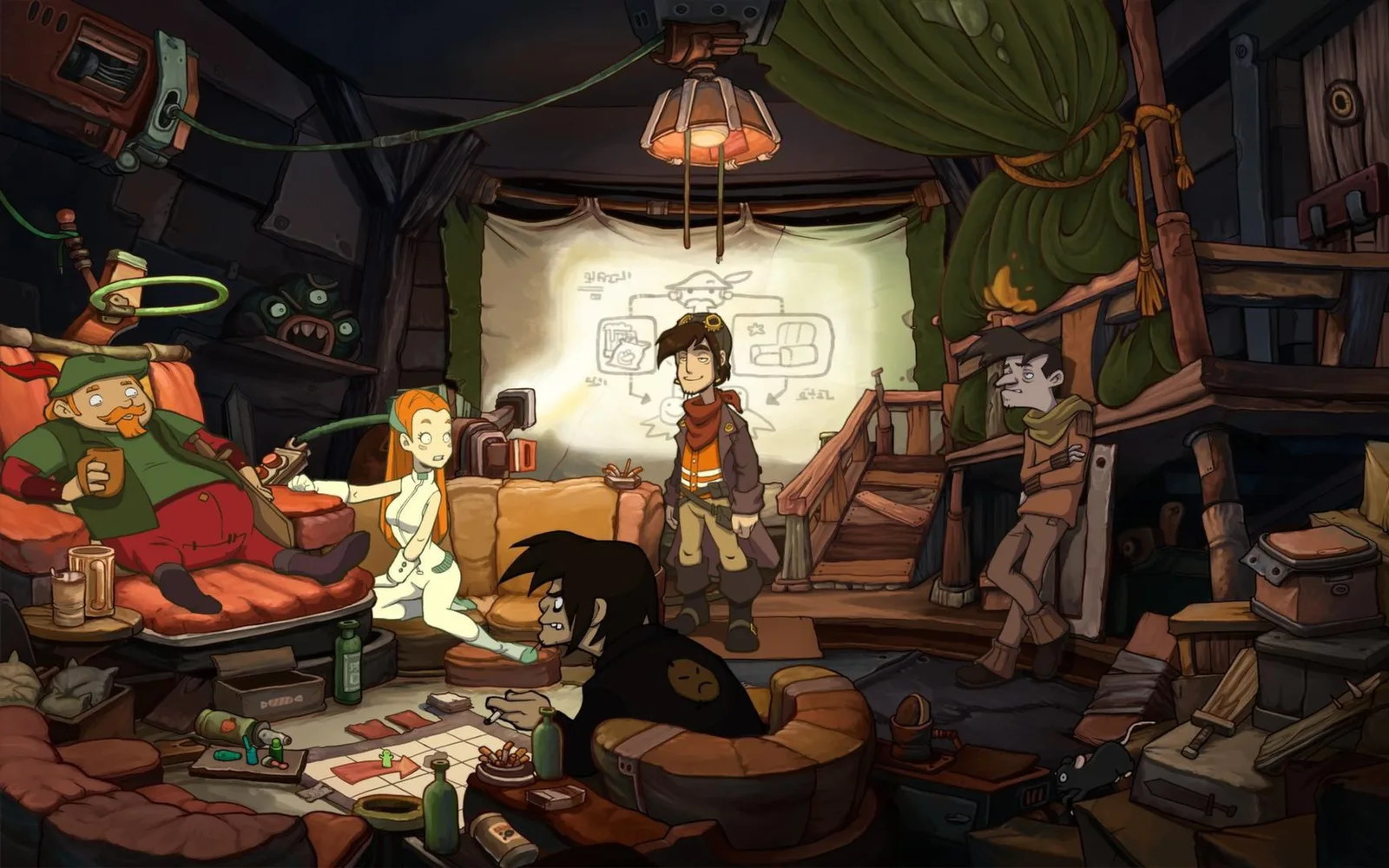 Chaos on Deponia (6 No) — official store screenshot 1 of 4