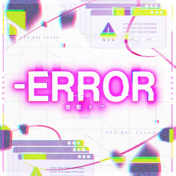 hololive Dreams内の-ERRORジャケット