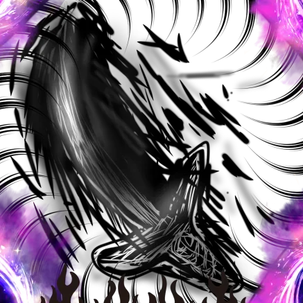Imagen de la espada Dark Surge del Trello de Jujutsu Legacy