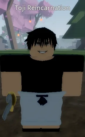 Toji Reincarnation boss image from Jujutsu Legacy Trello